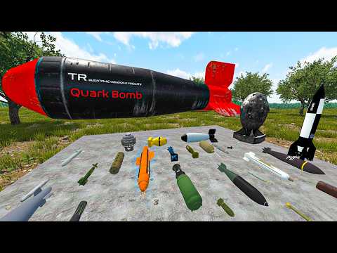 Testing Every Powerful NUCLEAR Bomb in GMod