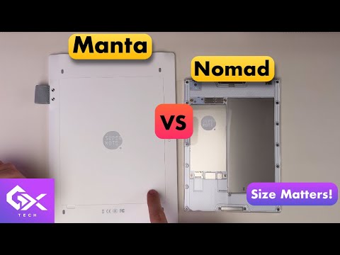 Supernote Manta VS Nomad: Which Size Fits Your Needs?