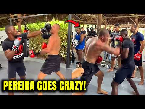 Alex Pereira Gets TAGGED Then GOES BEAST MODE *NEW SPARRING FOOTAGE*