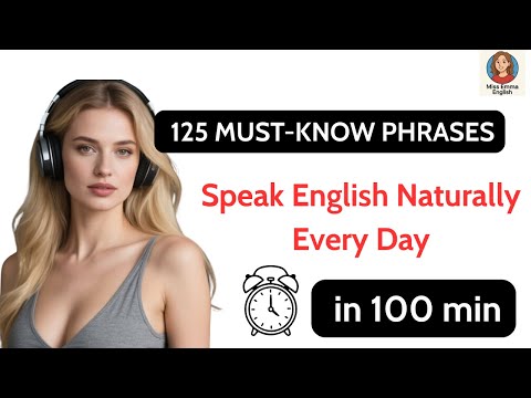 125 Must-Know English Phrases for Real Conversations | Speak English Naturally Every Day