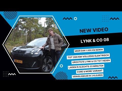Lynk & Co 08: Plug-in met 200 km elektrisch bereik!