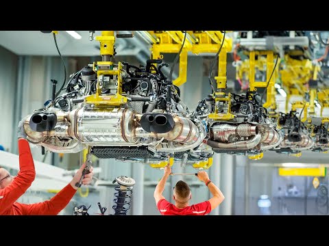 How Porsche Builds its Legendary Flat-Six Engine