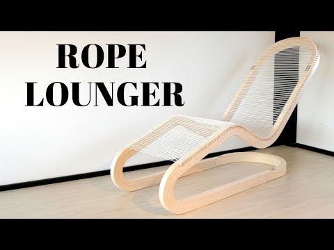 Making a Rope Lounger Chair - Bent Lamination