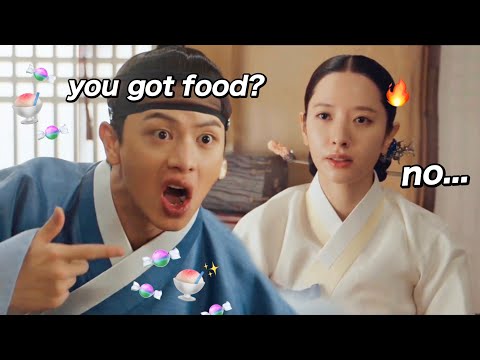 Gangcheori becomes Yoon Gap to EAT for over 5 minutes straight