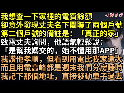 一張電費單暴露「真正的家」！沈州挪用公款養資助生，嫌我不孕？結局反轉：許清送他15年牢飯，讓他替別人養兒子！全家發瘋，這復仇太爽！ #有聲書 #完結文 #手撕渣男#復仇爽文#結局神反轉