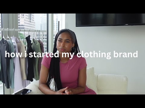 How I started my clothing brand Q&A + brand tips |2024|