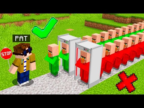 ICH KONTROLLIERE VILLAGER mit einem X-RAY SCANNER!