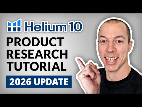 How To Do Amazon FBA Product Research Using Helium 10 | FULL TUTORIAL 2025!