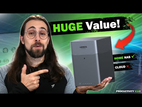 This NAS Made Me Cancel My Cloud Storage! UGREEN NAS DH4300 PLUS is Easy & Affordable