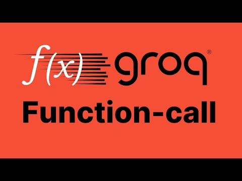 GroqCall: Function call for Groq & beyond