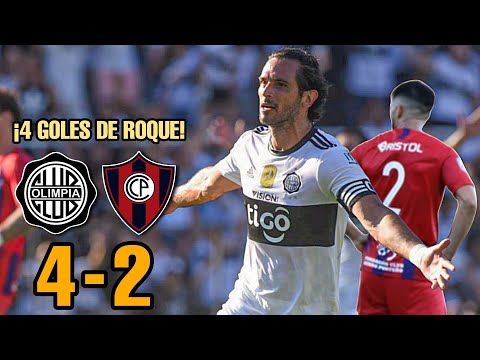 🤯 El Día que ROQUE SANTA CRUZ le hizo un PÓKER a CERRO PORTEÑO | Olimpia 4-2 Cerro | Clausura 2019