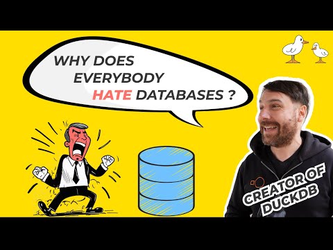 The Surprising Birth Of DuckDB ft. Co-creator Hannes Mühleisen