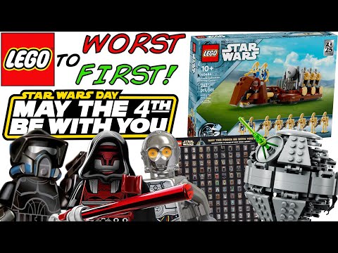 LEGO Worst to First! | EVERY LEGO Star Wars MAY 4TH PROMO!