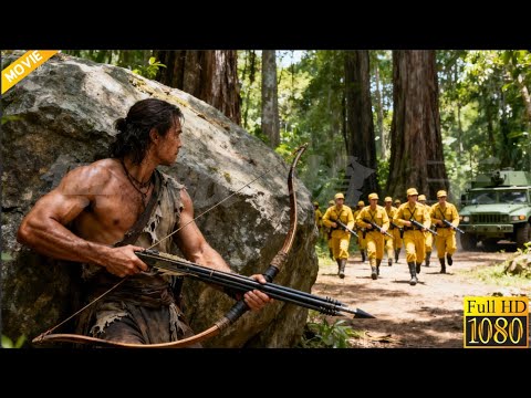 2025動作大片：日軍追擊小夥入密林，殊不知小夥竟是最強獵人  ⚔️  抗日  MMA | Kung Fu | 甄子丹