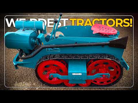 10 SMALLEST and WEIRDEST Tractors of All Time | You NEVER KNEW Existed!