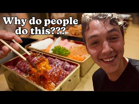 Eating until I ruin myself (In Osaka Japan)