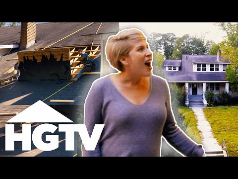 Erin And Ben Tear Down Roof To Create Amazing Outdoor Space | Home Town