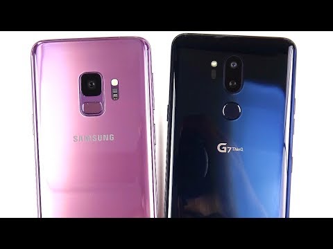 Galaxy S9 vs LG G7 ThinQ Speed Test!