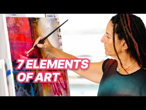 Master the 7 Elements of Art - Live Abstract Painting