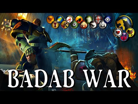 BADAB WAR - Tyrant's Rebellion | Warhammer 40k Lore