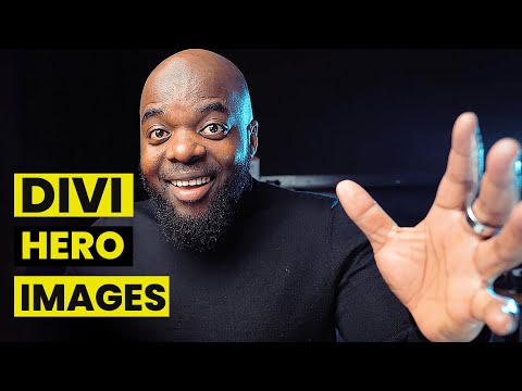Divi Theme Tutorial - How To Create Beautiful Hero Images