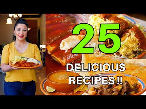 MEXICAN FOOD RECIPES DINNER COMPILATIONS | Satisfying and tasty food| Over 3 hours of COOKING!!!