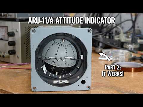 ARU-11/A Attitude Indicator - Part 2: Repair and Demo