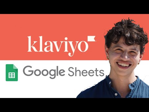 Klaviyo API to Google Sheets using Apps Script ( Under 20 minutes )