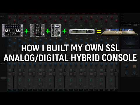 How I Built my own SSL Mixing Console!!!