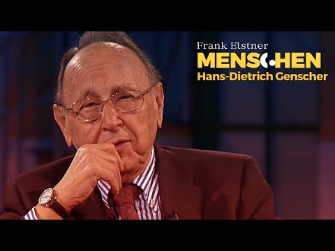 Genschman - Hans-Dietrich Genscher | Frank Elstner Menschen