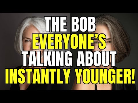 5 Bob Styles That Make Older Women Look Younger After 50