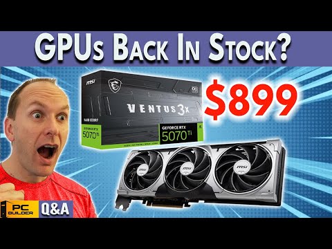 GPUs Finally Back In Stock? RTX 5060 Ti vs 9060 XT? April Q&A