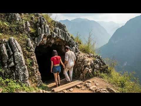 200 Days Survival Alone and Build a Wood, Stone Bushcraft Shelter | Clay Fireplace