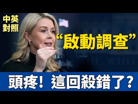 衝突升溫，美國公民再遭執法人員槍擊？｜白宮發言人卡羅琳・萊維特明言：啟動調查、讓事實說話！｜中英對照 英聽訓練