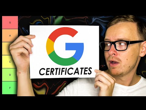 Google Certificate Tier List
