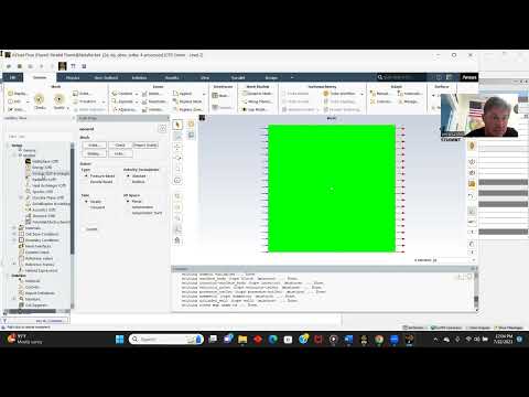 Ansys Fluent: Flow around a stationary and rotating cylinder. Plotting drag and lift coefficients.