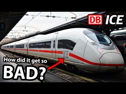 Why Germany's once Excellent Railway got so BAD - DB ICE Velaro D Review