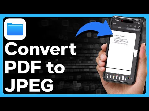 How To Convert PDF To JPG In Mobile