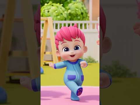 Walking Walking Dance #bebefinn #shorts #kidssong