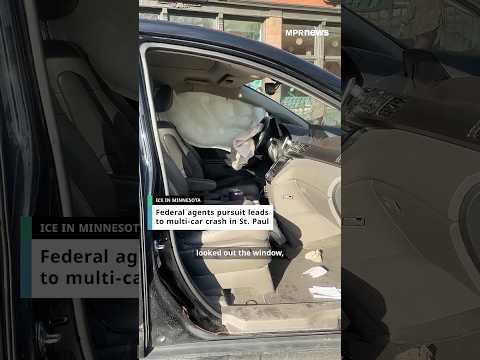 Federal agents pursuit leads to multi-car crash in St. Paul