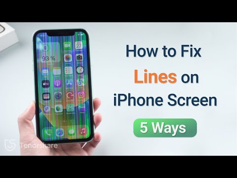 How to Fix Lines on iPhone Screen ? 5 Ways to Fix It - 2025 Full Guide!