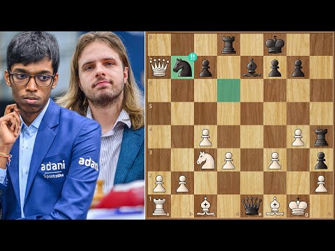 When Chess Looks Like Magic || Richárd Rapport vs Praggnanandhaa || Grand Swiss 2025