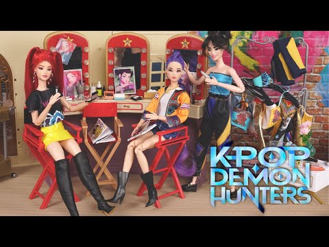 Barbie Dolls KPOP Demon Hunters GRWM Show Routine