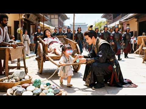 小乞丐為救母親擺攤賣玉石，一天狂賺黃金萬兩，怎料被王爺找上門當兒子，改寫人生#短劇 #逆襲 #萌娃 #親情