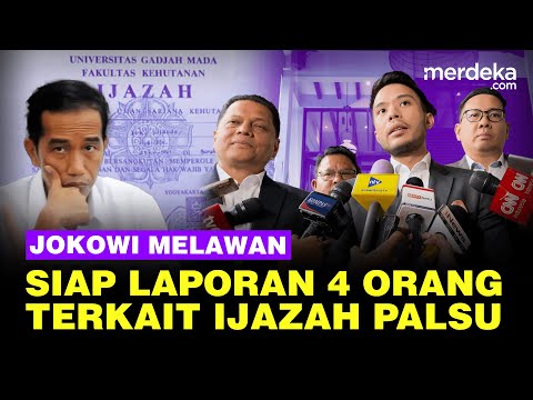 Jokowi Melawan, Siap Laporkan Empat Orang Terkait Tuduhan Ijazah Palsu