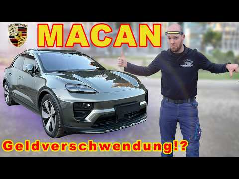 ⚡️Sportlicher E-Porsche oder Geldverschwendung🤑? Porsche Macan im Härtetest!