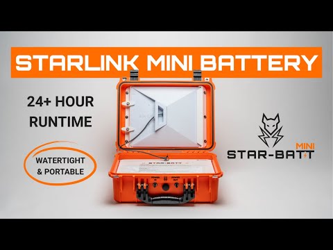 Star-Batt Mini Product Overview: Power Your Starlink Mini for Up to 24 Hours