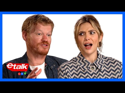 Elizabeth Olsen’s husband REFUSES to visit set because she gets ‘mildly insane’ | Etalk Interview