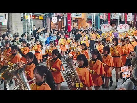 12/18 橘色惡魔 X 翡翠騎士 快閃西門 #京都橘高校吹奏樂部 #東京農大二高吹奏樂部 #莊敬高職  #live