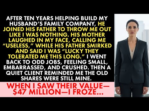 “After My Husband’s Family Threw Me Out, My $47M Shares Pulled Me Into a Life of Power and Luxury